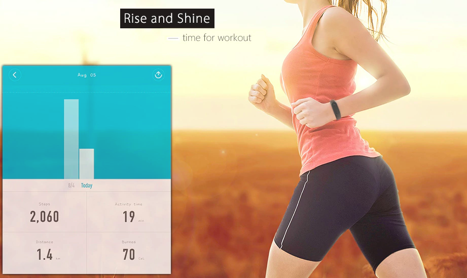 mi band 2 fitness tracking