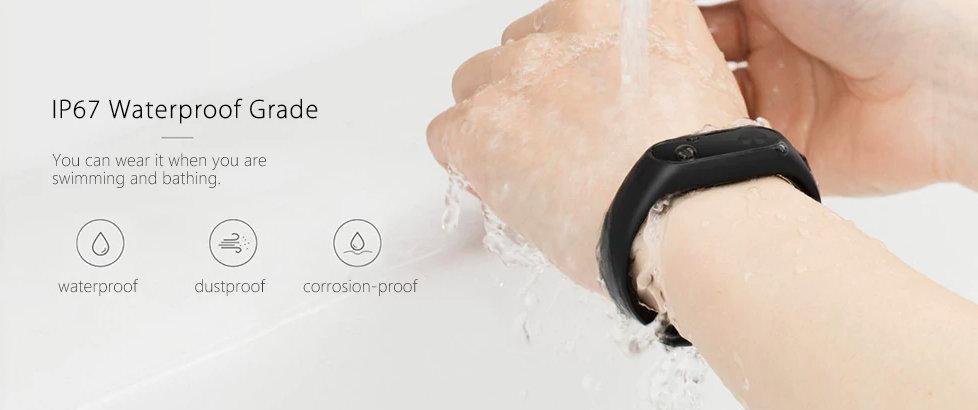 mi band 2 waterproof