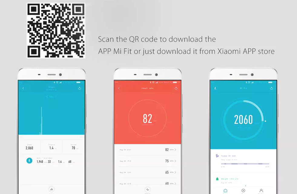 mi fit app qr code