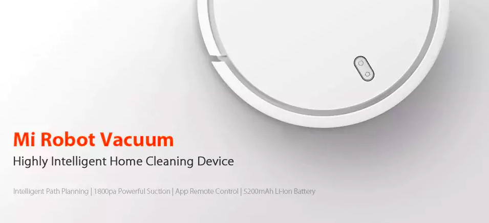 mi robot vacuum advertisement