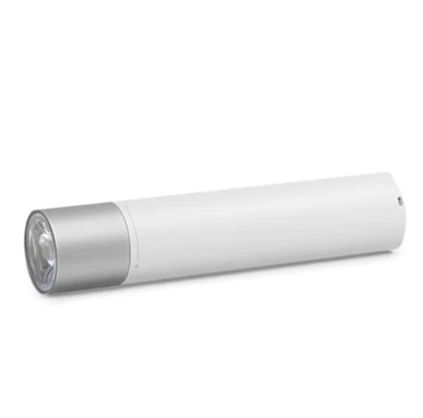 portable flashlight side view