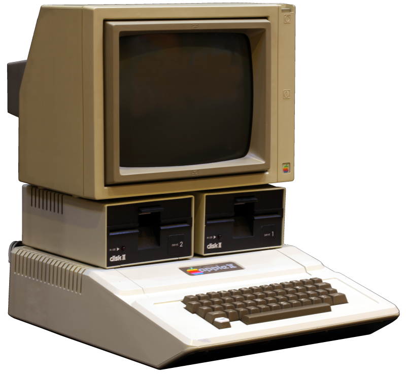 retro apple computer