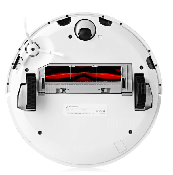robot vacuum bottom view