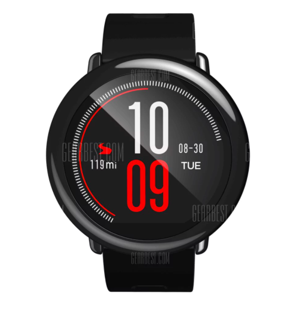 round smartwatch display