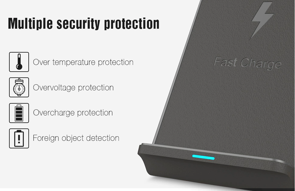 wireless charger security protection