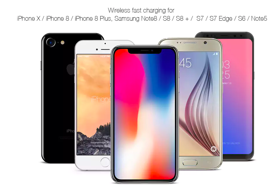 wireless charging compatible phones