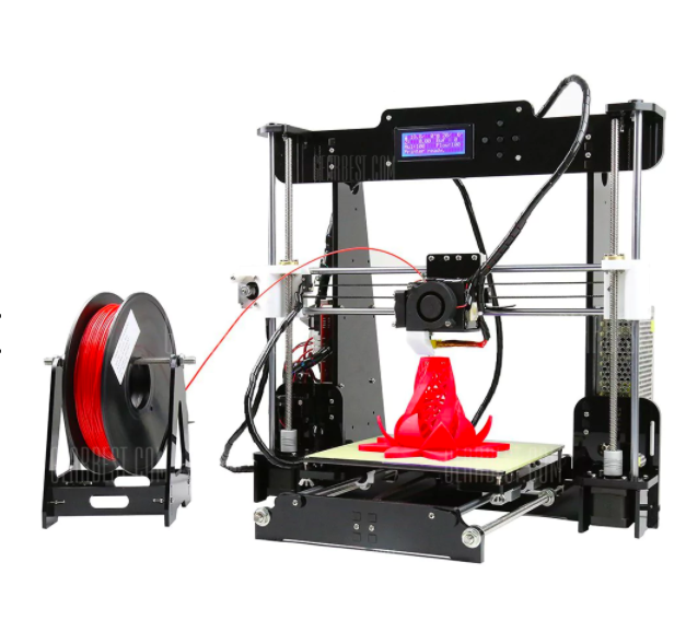 3d printer front view