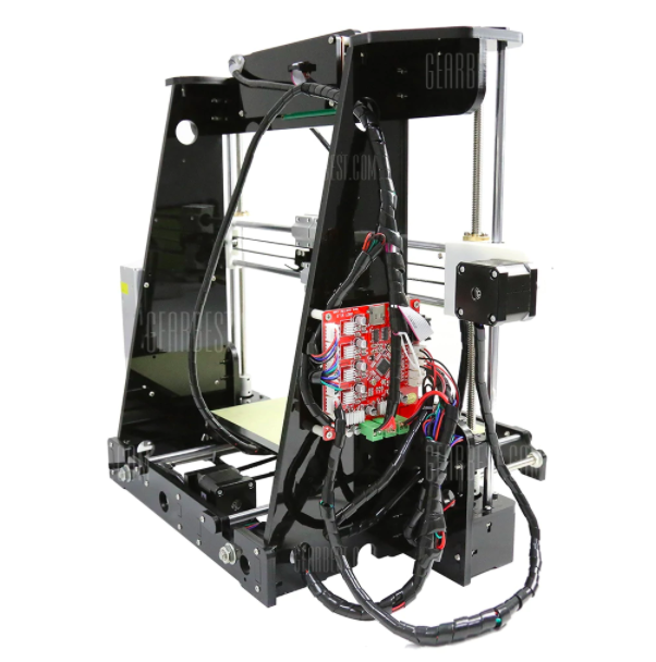 3d printer side view