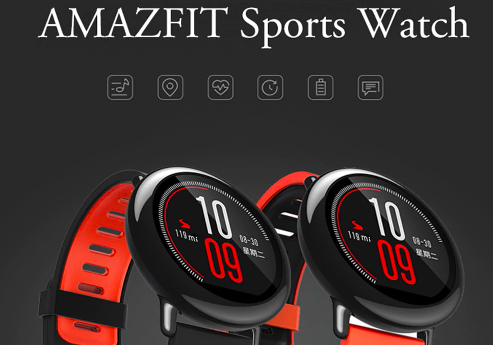 amazfit sports watch display