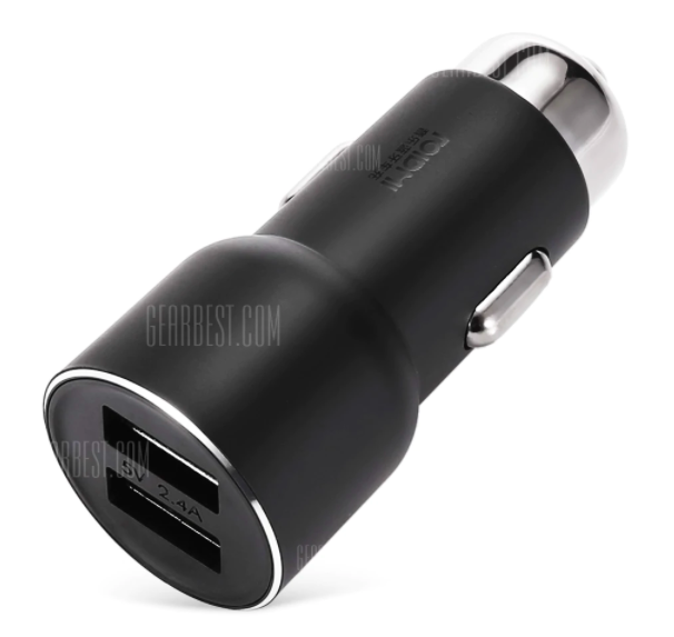 angled car charger usb ports