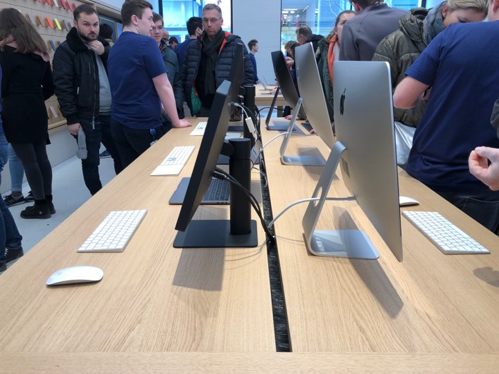 apple store imac row