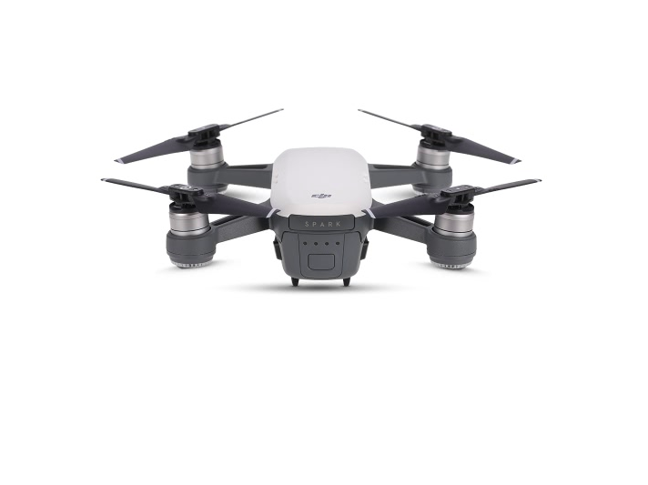 back view dji spark drone