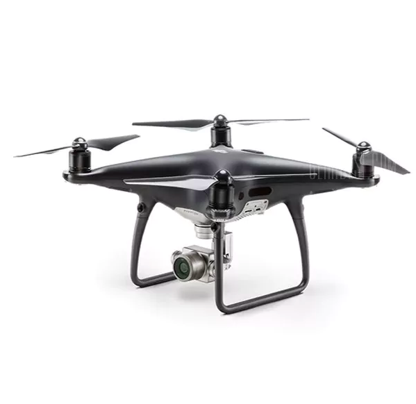 black drone side view