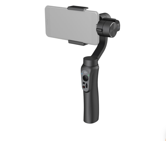 black smartphone gimbal