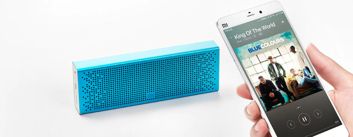 bluetooth speaker with smartphone
