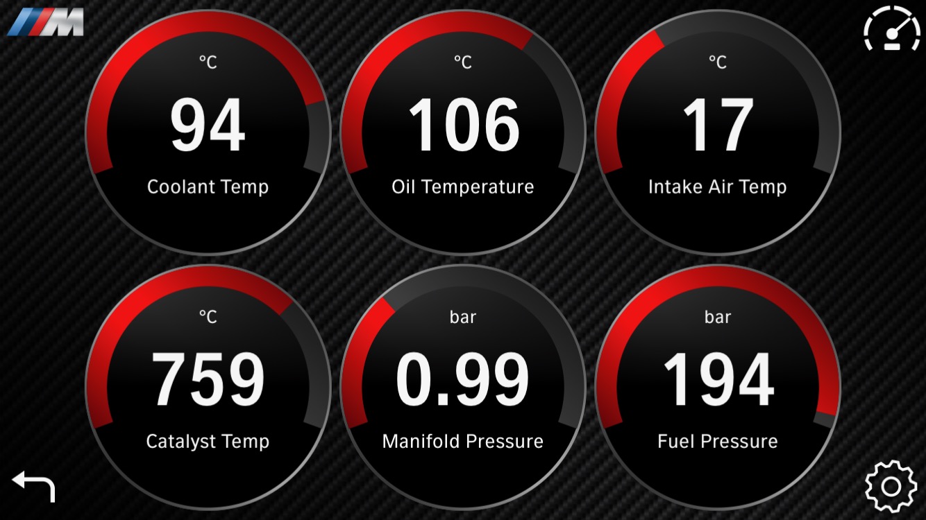 car dashboard temperature gauges 2