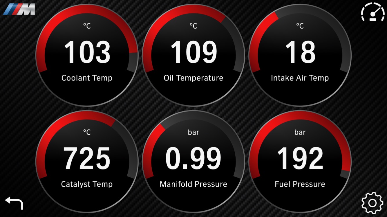 car dashboard temperature gauges