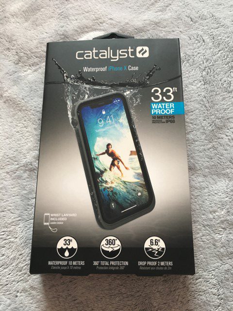 catalyst iphone x case box front