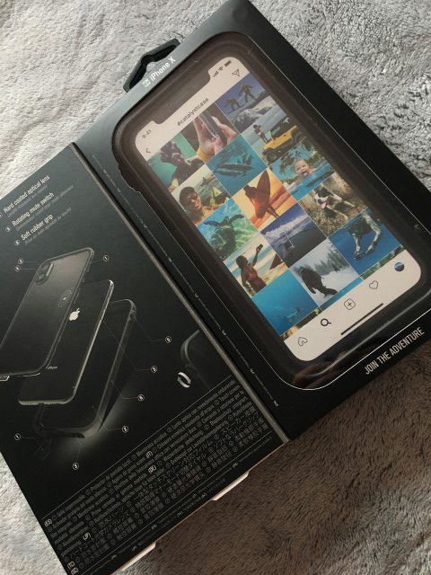 catalyst iphone x case box open