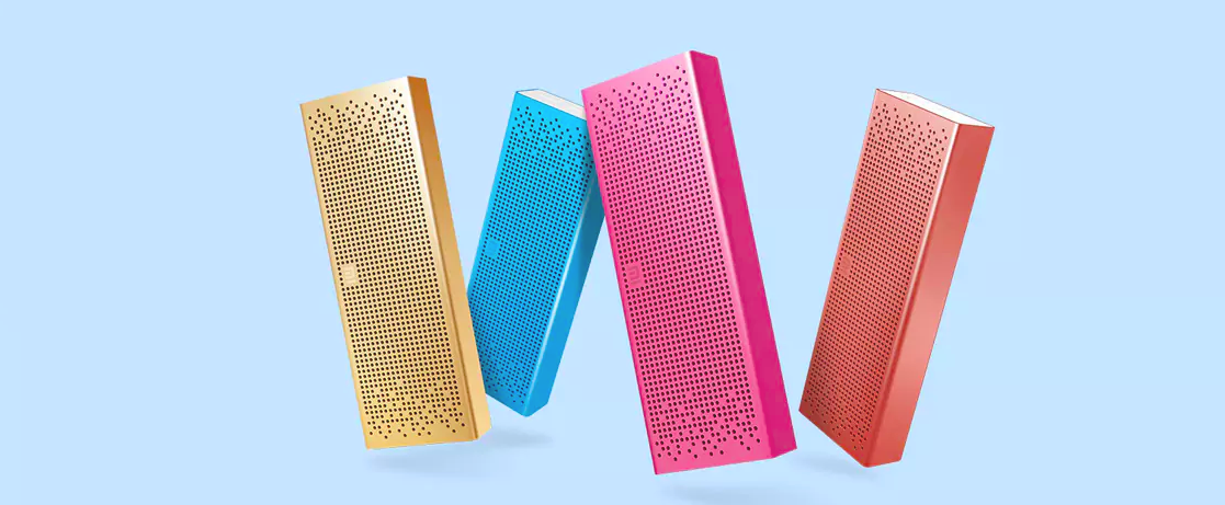 colorful bluetooth speakers