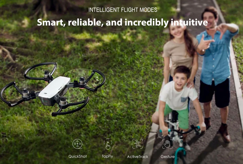 dji drone intelligent flight modes