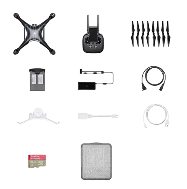 drone accessories layout