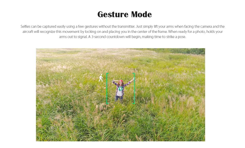 drone gesture mode