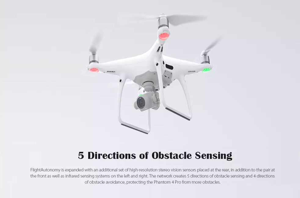 drone obstacle sensing