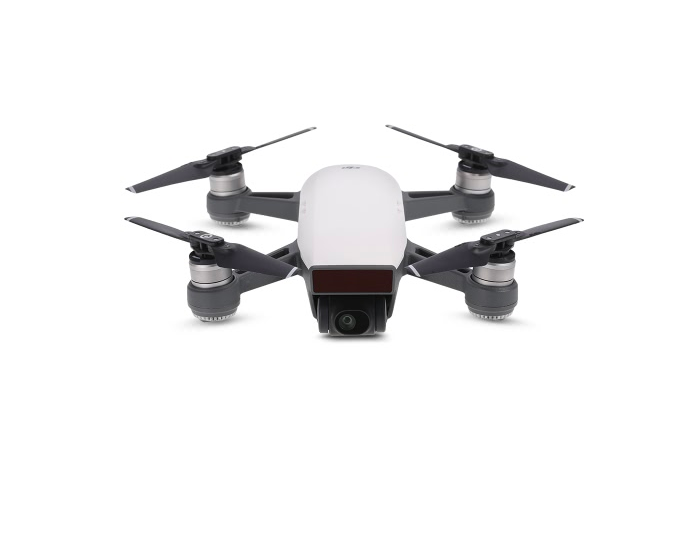 front view dji spark drone