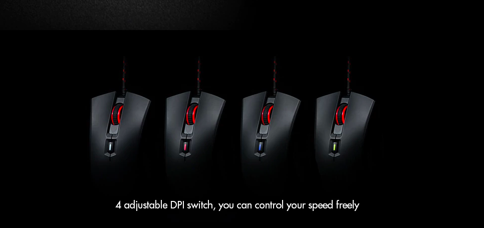 gaming mouse dpi switches