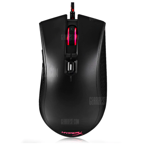 gaming mouse top view