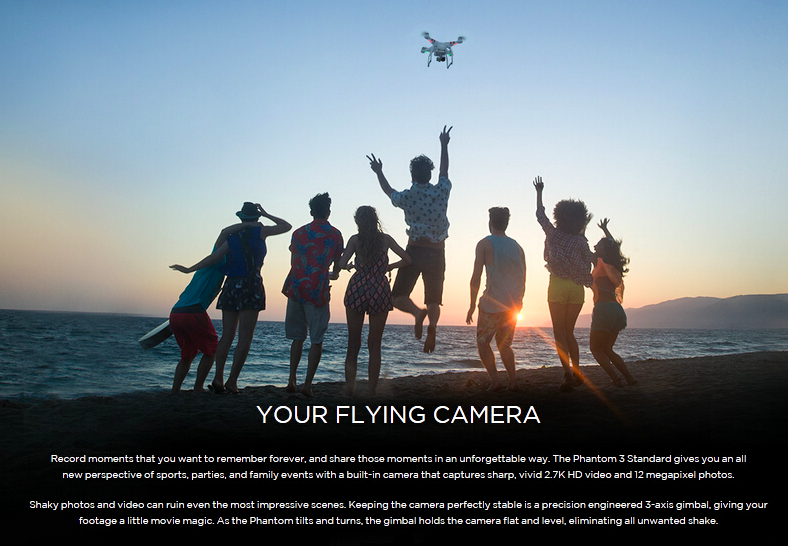 group jumping with drone