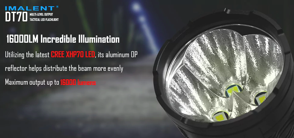 imalent dt70 flashlight specs