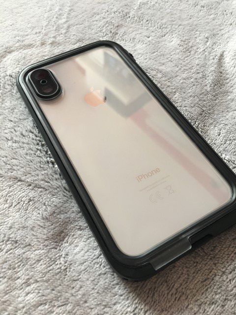 iphone x back flat