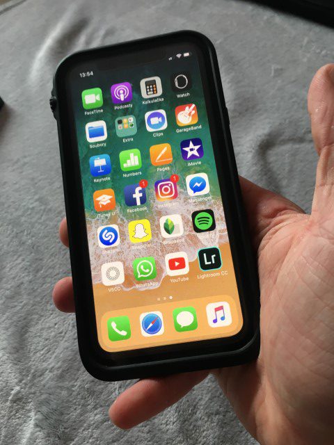 iphone x home screen