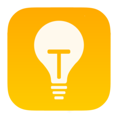 lightbulb icon yellow background