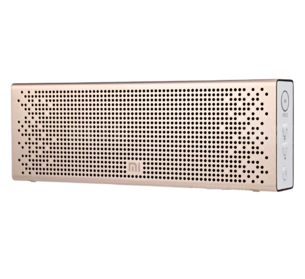 metallic bluetooth speaker