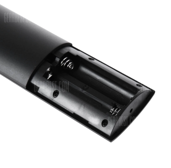 remote control battery compartment