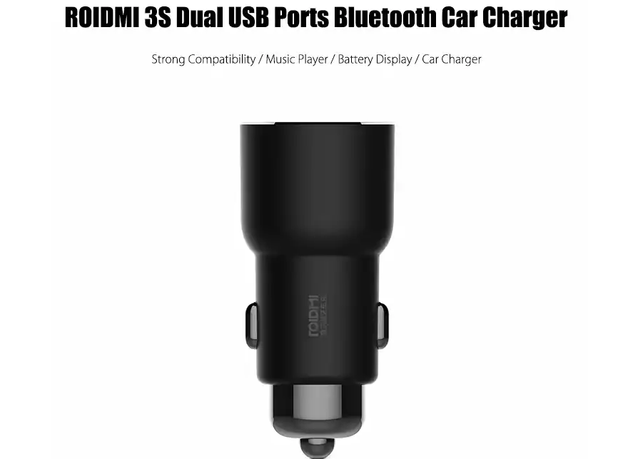 roidmi car charger advertisement