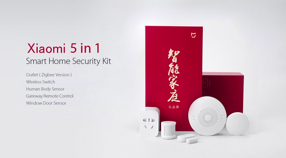 smart home security kit 5 in 1