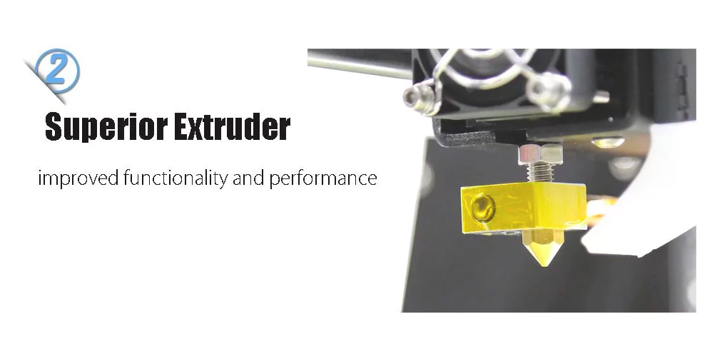 superior extruder functionality performance