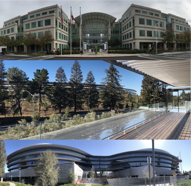 apple campus buildings