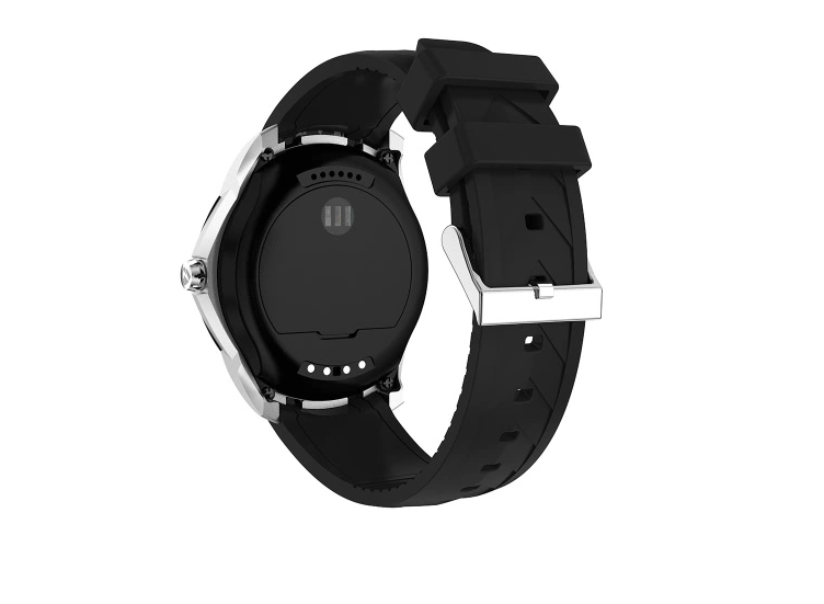 black sport watch back