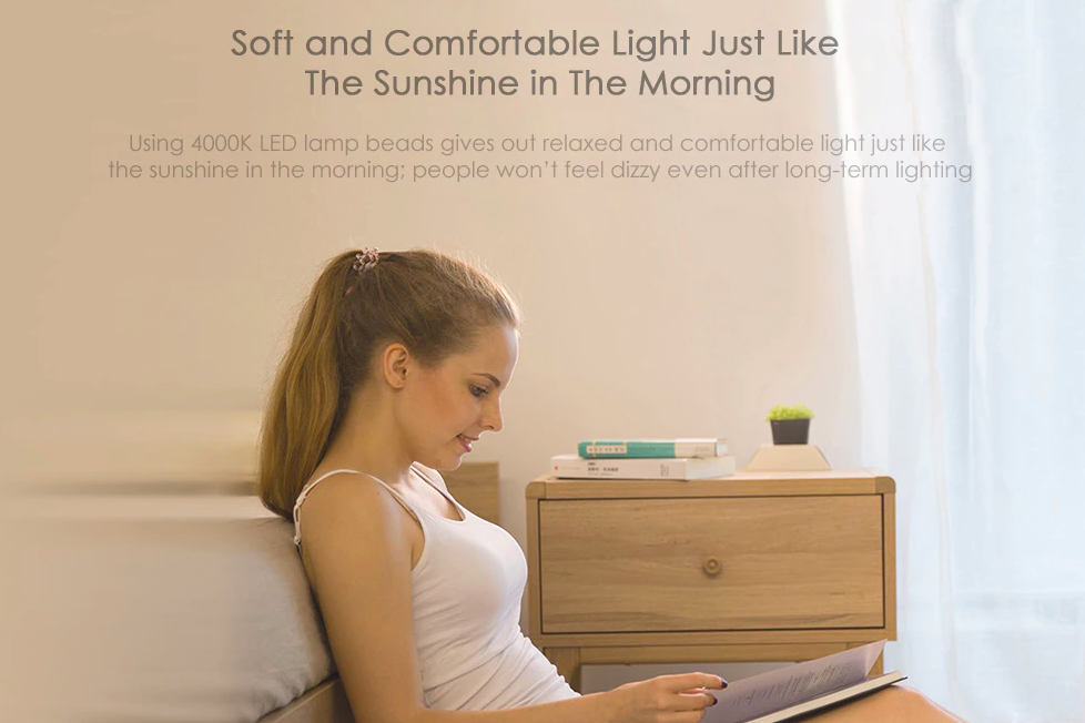 comfortable light for reading