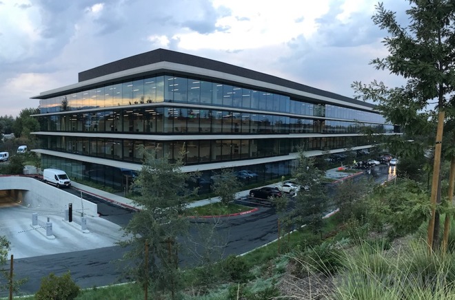 glass office building