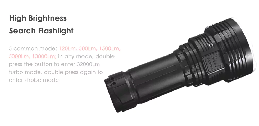 high brightness flashlight