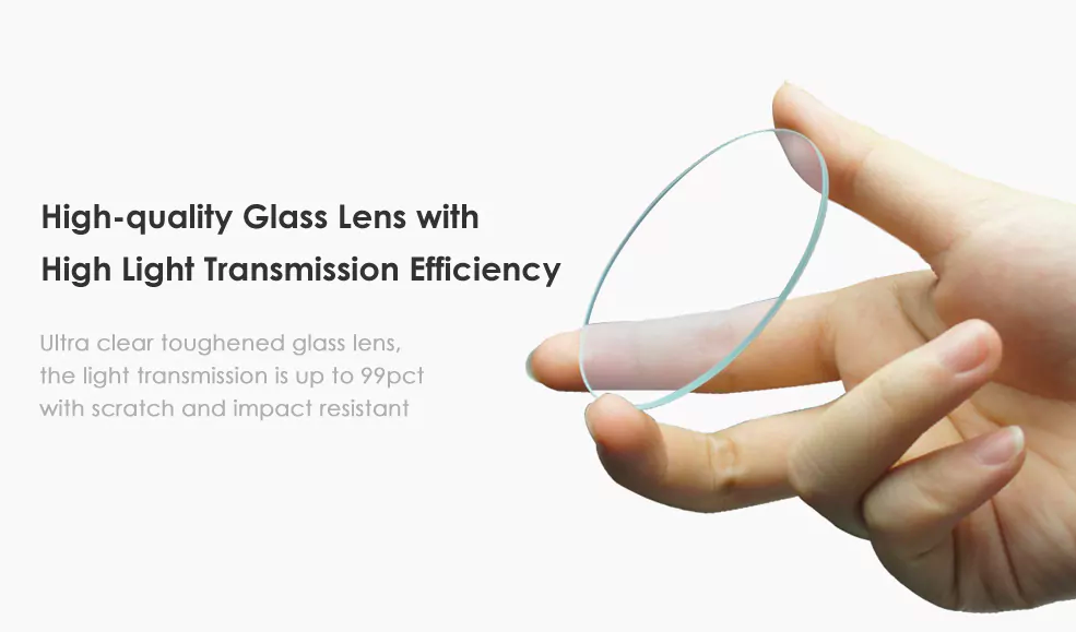 high quality glass lens
