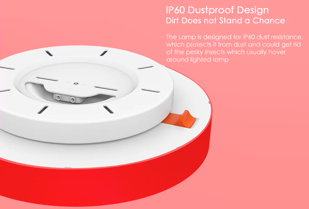 ip60 dustproof ceiling light