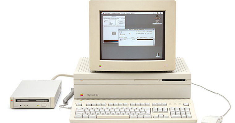 macintosh iifx computer setup