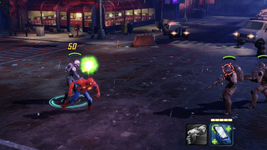 marvel strike force battle scene